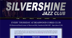 Desktop Screenshot of bearwoodjazz.co.uk